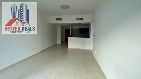 شقة بغرفة نوم واحدة | برج سكاي كورتس B | إطلالة على وسط المدينة | تصميم غير مفروش
