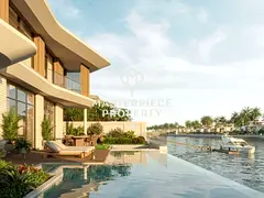 5BR Single-Row Villa | Yas Riva | Community View