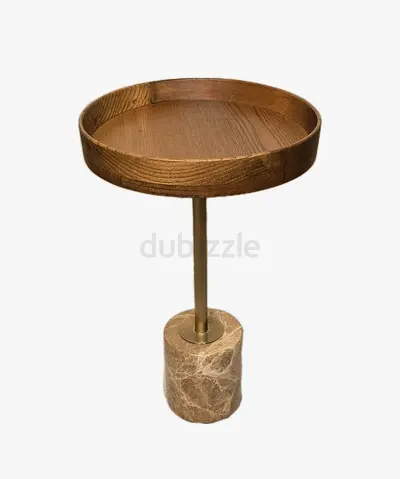 Urbia Relique Tabitha Drink Table (Wood and marble)