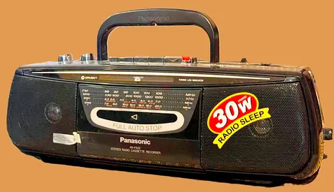 Panasonic-RX-FS22- Stereo radio cassette recorder