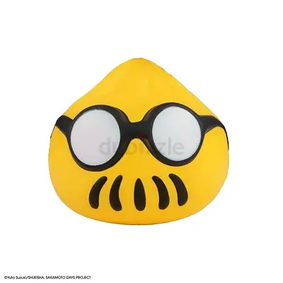 Yellow Squishy Stress Toy - Cute Face