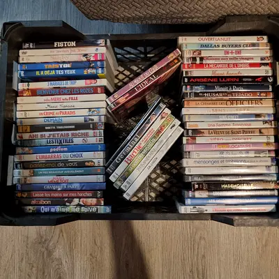 48 French Movie DVDs