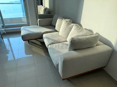 Brand new condition West elm Newport Feather filled L Shape Sofa Beige