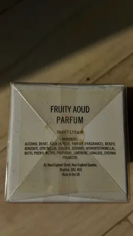 Fruity Aoud Parfum 50ml - New/Sealed