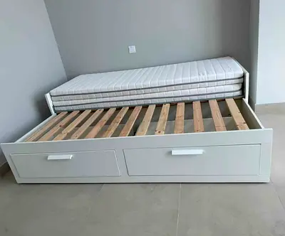 Ikea bremenes bed with mattress