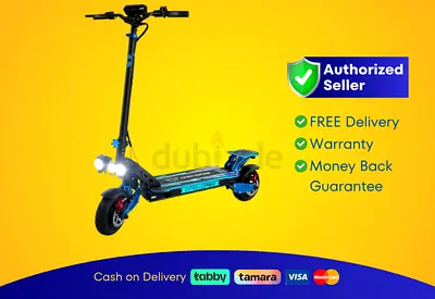 Electric Scooter Wind Horse  H8 - Blue | Brand New |  Warranty | FREE  Delivery