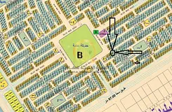 For sale: a residential land in the Emirate of Sharjah, Al Buleida area, prime location opposite the