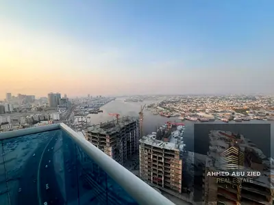 Full Sea View Spacious 2BHK - Gym - Pool - Parking - 2 Balcony - Direct On Sheikh Khalifa St. - Near All - Close to dubai Ex and Ajman Fish Market