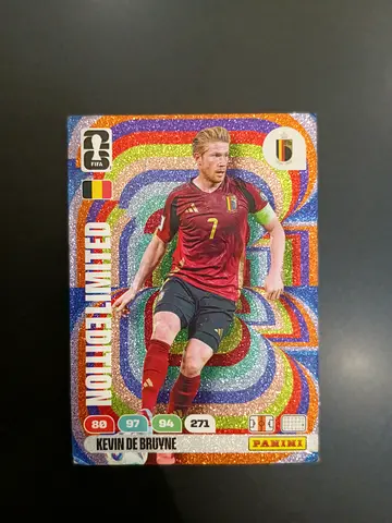 Panini Limited Edition Kevin De Bruyne Sparkle Trading Card