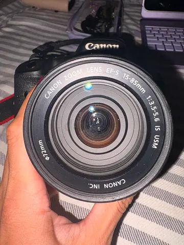 CANON 7D body + lenses EF-S 15-85mm IS USM
