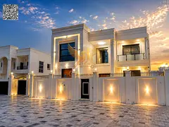 Luxury villa in Al-Raqaib, for citizens only. 6 master bedrooms, swimming pool and jacuzzi Includes