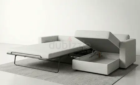 Elegant Convertible Sofa

This multifunctional L-Shape Sofa Bed features a pull-out mattress, spacio