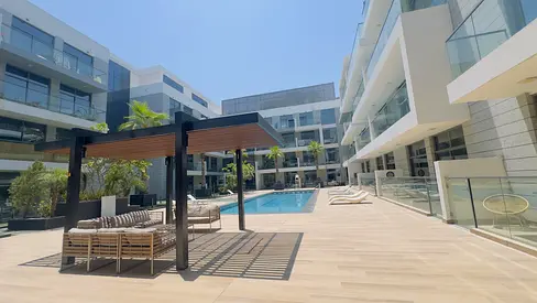 Prime Views | Pool View 1BR | Nad Al Sheba First