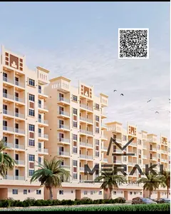 One bedroom and living room with a down payment of 182,000 dirhams. Receive it within 3 months with 
