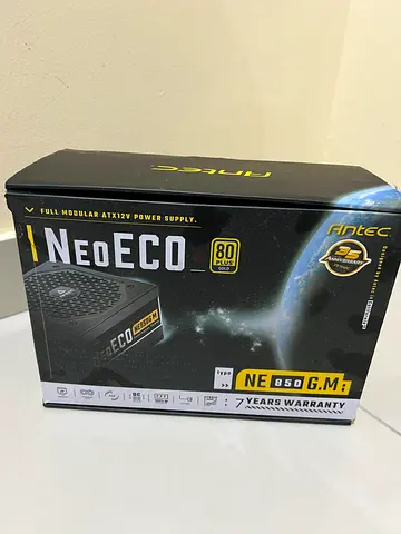 Antec NeoECO NE850GM 850W Fully Modular 80 Plus Gold PSU - New in Box