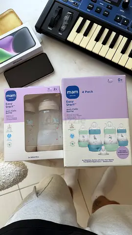 MAM Easy Start Anti-Colic Baby Bottles - New in Box (4-pack + 2-pack)