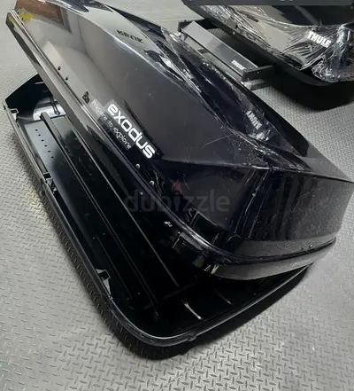 Car Roof Box and rails