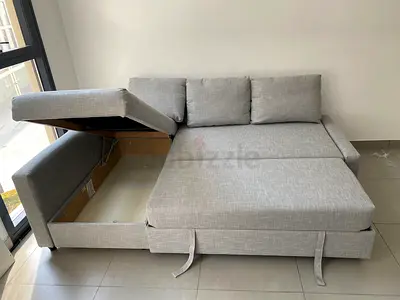 Ikea sofa cumbed brand new never used with big storage space L shape