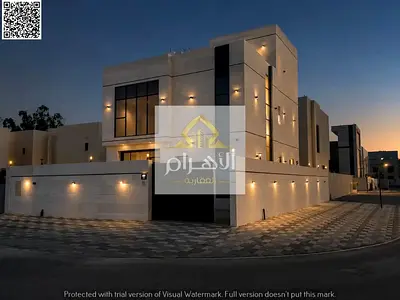 Villa for sale on a corner lot with two street frontages, excellent finishing, including registrati