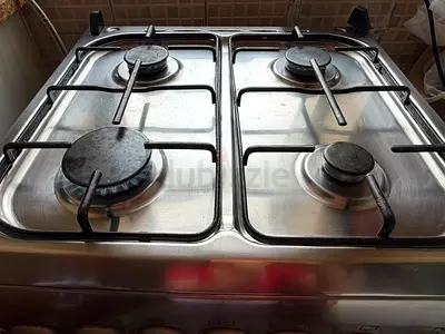 4 Burner Gas Cooktop Stainless Steel