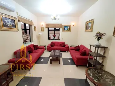 LAHWISH DOUBLE STORY BRANDED 4 BHK VILLA JUST 120K ALL MASTER ROOMS MAIDROOM ONE MAJLIS ONE HALL