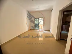Annual rental apartment in Al Rawda, one bedroom, living room, two bathrooms and balcony, near Al Ha