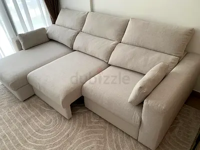 Perfect Condition ikea eskelstuna L shape sofa bed with storage