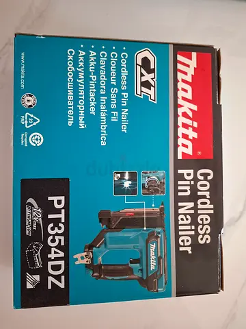 Makita 12v Cordless Pin Nailer, PT354D