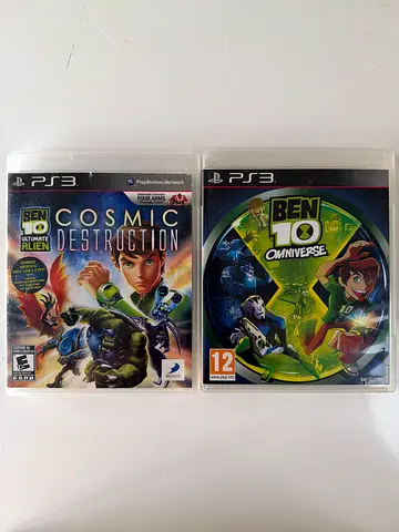 Ben10 Ultimate Alien Cosmic Destruction & Ben10 Omniverse PS3
