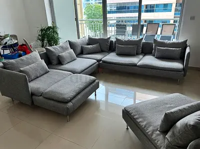 Ikea Soderhmn U Shape Sofa Gray