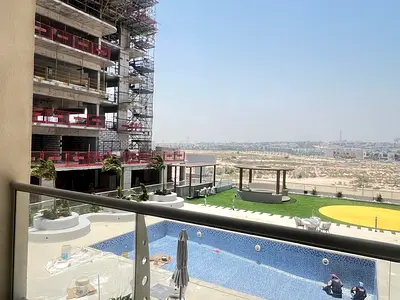 Spacious 2BR Apartment | Florus Residences Al Furjan | Balcony & Pool View
