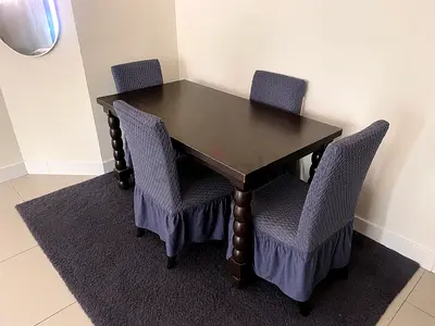 (FREE) Dining Table + 4 chairs