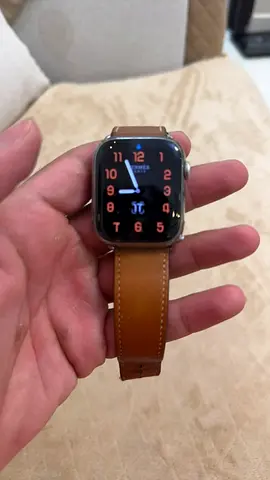 Apple Watch Series (with brown leather strap) - Good working condition