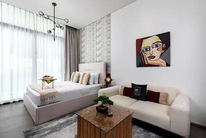 Maison Privee - Serene Studio Escape w/ Balcony in JVC