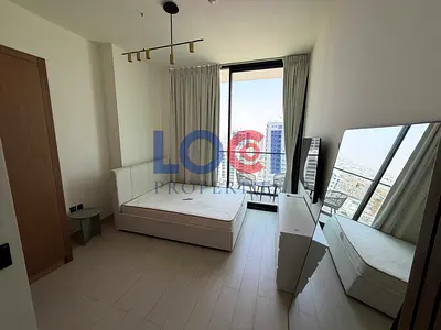 High-Floor Studio | Binghatti Tulip | Balcony With Downtown View