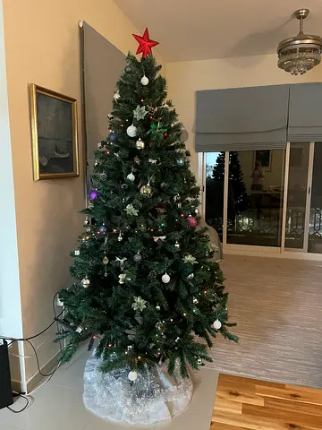 6ft Artificial Christmas Tree  - Good Condition