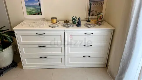 Ikea Chest of Drawers - 6 drawers - white