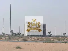 Commercial land in Al Rahmaniya project, behind Sharjah International Airport, freehold for Arabs, r