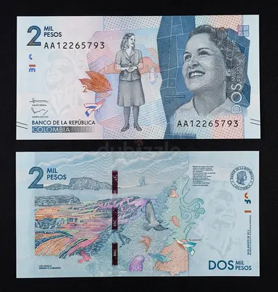 Banknote Colombia - 2000 Pesos (2 Mil)
