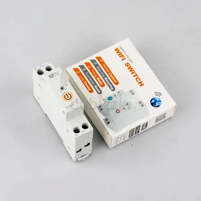 WiFi DIN Rail Smart Switch (Single Phase) - WiFi Remote Relay Module