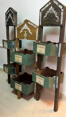 Decorative Plant Stand Set