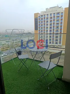 Furnished 1BR Hotel Apartment | Azizi Berton | Balcony & City View