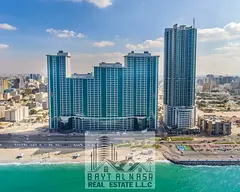 Spacious 2 BHK Furnished Apartment for Rent in Corniche Tower Ajman