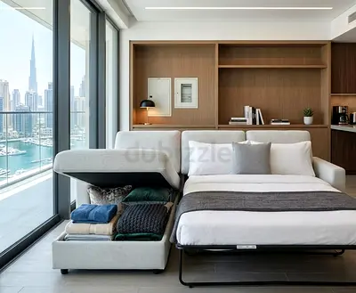 Stylish Corner Sofa Bed with hidden storage and a durable pull-out bed mechanism. Perfect for apartm