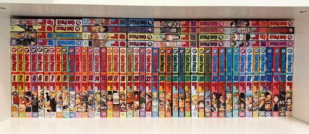 One Piece manga volumes collection (Volumes 1–70) - Sold together only