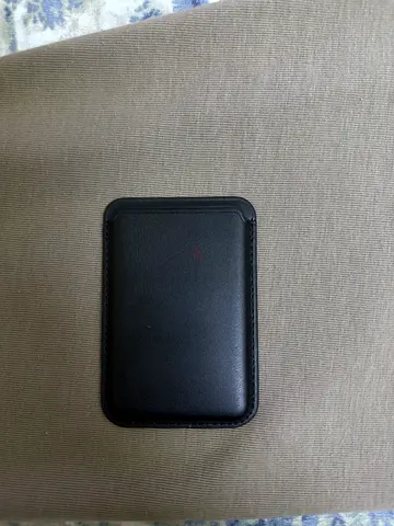 Black Leather Magsafe Wallet