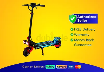 Electric Scooter Wind Horse  H8 - Red | Brand New |  Warranty | FREE  Delivery