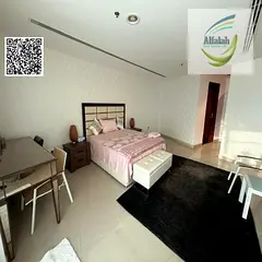 Spacious 2BHK Furnished Apartment for Rent in Corniche Tower Ajman