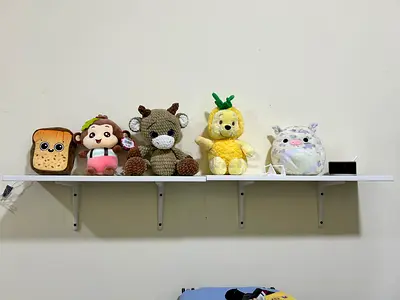 Floating Shelf - IKEA (no toys)
