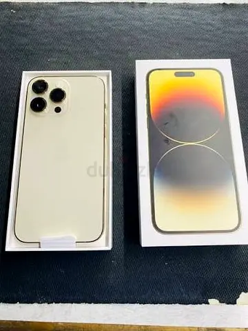 iPhone 14 Pro max 256GB - Gold colour just box opened